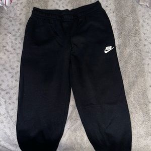 Black nike sweatpants!!!